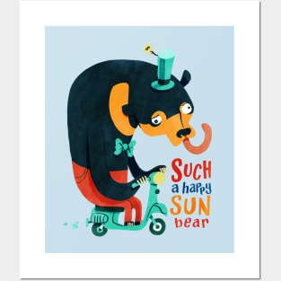 Sun Bear Posters and Art